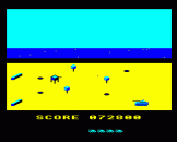 Beach Head Screenshot 25 (Acorn Electron)