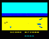 Beach Head Screenshot 26 (Acorn Electron)