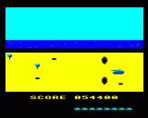 Beach Head Screenshot 35 (Acorn Electron)