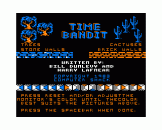 Time Bandit Screenshot 0 (Tandy Color Computer 1/2/3)