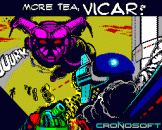 More Tea, Vicar? Loading Screen For The ZX Vega