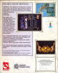 Realms Of Arkania: Blade Of Destiny Back Cover