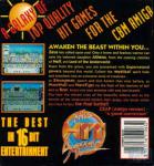 Altered Beast Back Cover