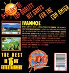 Ivanhoe Back Cover