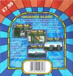 Thunder Blade Back Cover