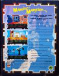 Maniac Mansion Back Cover