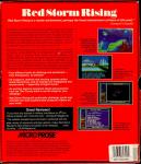 Red Storm Rising Back Cover