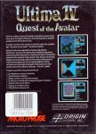 Ultima Iv: Quest Of The Avatar Back Cover