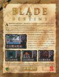 Realms Of Arkania: Blade Of Destiny Back Cover