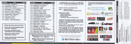 #CPCRetroDev2019 Back Cover