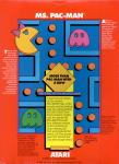 Ms. Pac-Man Back Cover