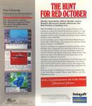 The Hunt For Red October Back Cover