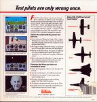 Chuck Yeager's Advanced Flight Trainer Back Cover