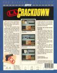 L.A. Crackdown Back Cover