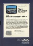 Flight Simulator II Back Cover