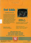 Fast Eddie Back Cover