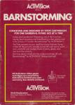 Barnstorming Back Cover