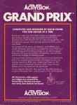 Grand Prix Back Cover