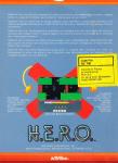 H.E.R.O. Back Cover