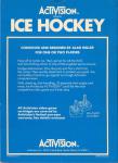 Ice Hockey Back Cover