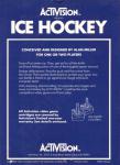 Ice Hockey Back Cover