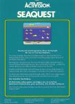 Seaquest Back Cover