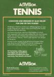 Tennis Back Cover