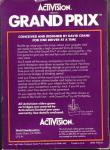 Grand Prix Back Cover