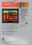 Dig Dug Back Cover