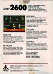 Mario Bros. Back Cover