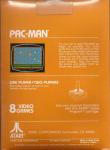 Pac-Man Back Cover