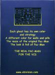 Pac-Man Back Cover