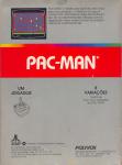 Pac-Man Back Cover