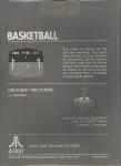 Basketball Back Cover