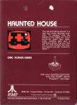 Haunted House Back Cover