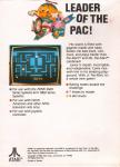 Jr. Pac-Man Back Cover