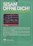 Open, Sesame!: Sesam, Öffne Dich Back Cover