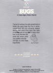 Bugs Back Cover