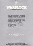 Warplock Back Cover