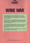 Wing War Back Cover