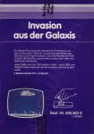 Invasion aus der Galaxis Back Cover