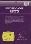 Invasion der UFO'S Back Cover