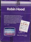 Robin Hood Back Cover