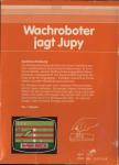 Wachroboter Jagt Jupy Back Cover