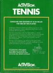 Tennis Back Cover