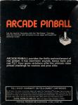 Arcade Pinball Back Cover