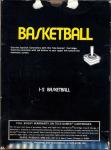 Basketball Back Cover