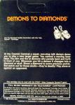 Demons to Diamonds Back Cover