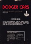 Dodger Cars Back Cover