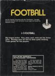 Football Back Cover